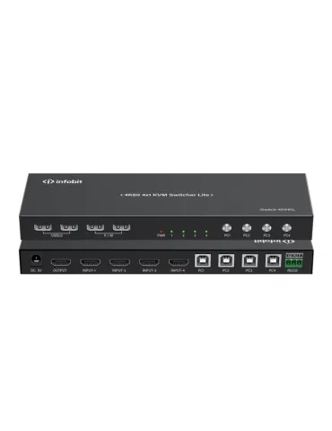 INFOBIT ISWITCH801HKL Commutateur KVM 4K60 8x1 Lite  iSwitch 801HKL