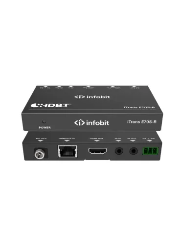 INFOBIT iTRANSE70ST Transmetteur HDMI 4K HDBaseT Infobit iTrans E70S-T