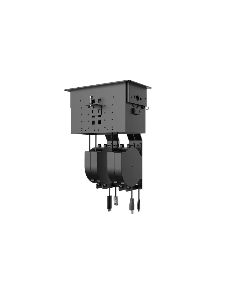 INFOBIT iBOXFLEXEU Table modulaire Box avec système rétractable Infobit iBOX Flex EU version EU