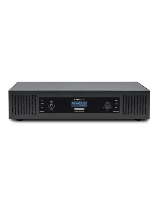 AMC iAC2X240DSPD Amplificateur d'installation 2x canaux2x240W  iAC 2x240 DSP avec interface d'entrées DANTE