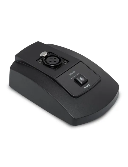 AMC TALKSTL Support de table  TALK STL pour microphone col de cygne XLR avec indicateur LED