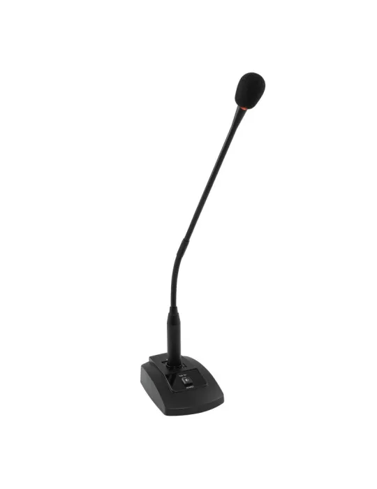 AMC TALKSTL Support de table  TALK STL pour microphone col de cygne XLR avec indicateur LED