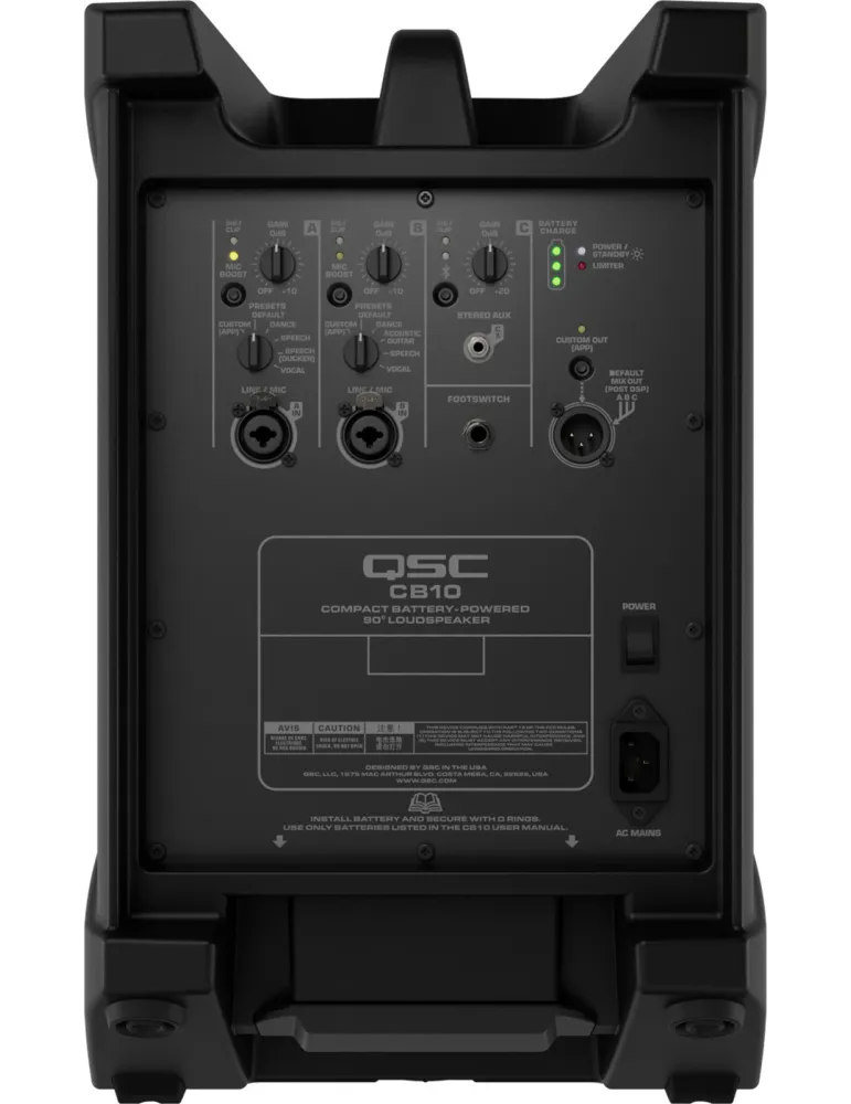 QSC AUDIO CB10 | MusicGoodDeal