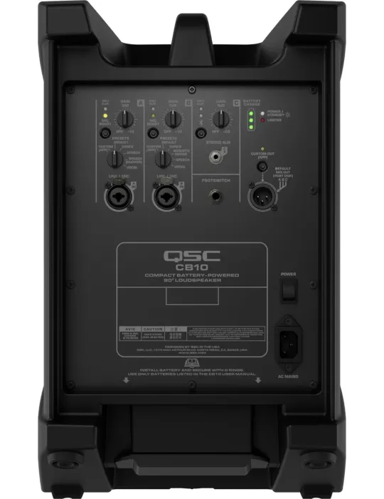 QSC AUDIO CB10 | MusicGoodDeal