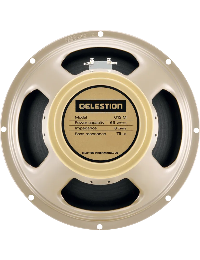  CELESTION G12M-65CREAM-16 Clásico - 31cm 65W 16 Ω|MusicGoodDeal 