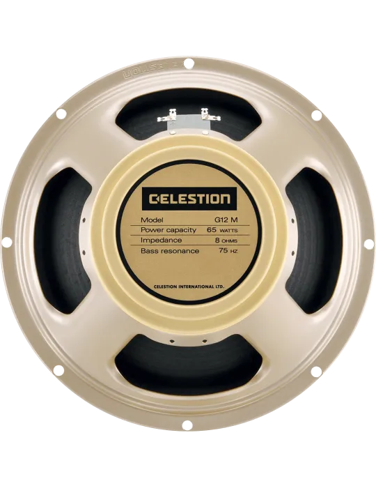  CELESTION G12M-65CREAM-16 Clásico - 31cm 65W 16 Ω|MusicGoodDeal 