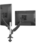  CHIEF K1C220-B Desk - Double monitor stand Kontour Black|MusicGoodDeal 