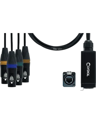 CORDIAL CDX0.7F5QUAD-DMX | MusicGoodDeal