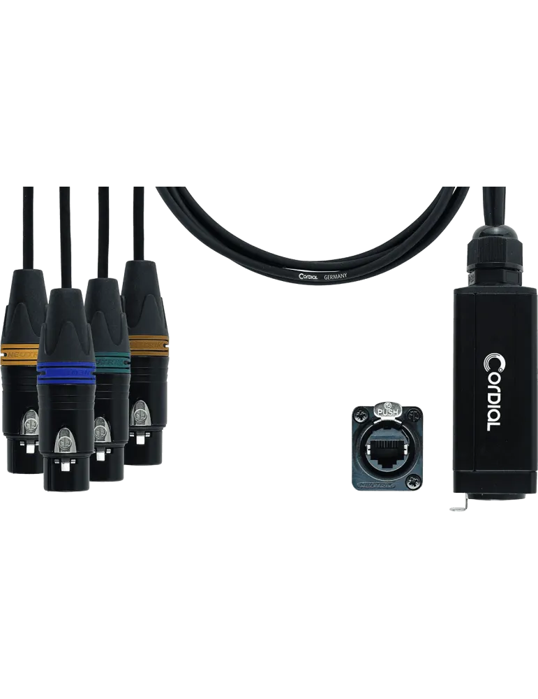 CORDIAL CDX0.7F5QUAD-DMX | MusicGoodDeal