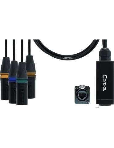 CORDIAL CDX0.7M5QUAD-DMX | MusicGoodDeal
