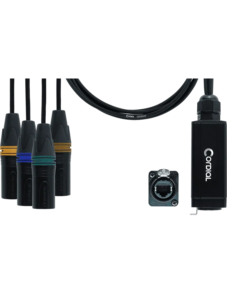 CORDIAL CDX0.7M5QUAD-DMX | MusicGoodDeal