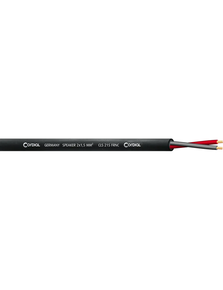 CORDIAL CLS215-BLACK100-FRNC | MusicGoodDeal