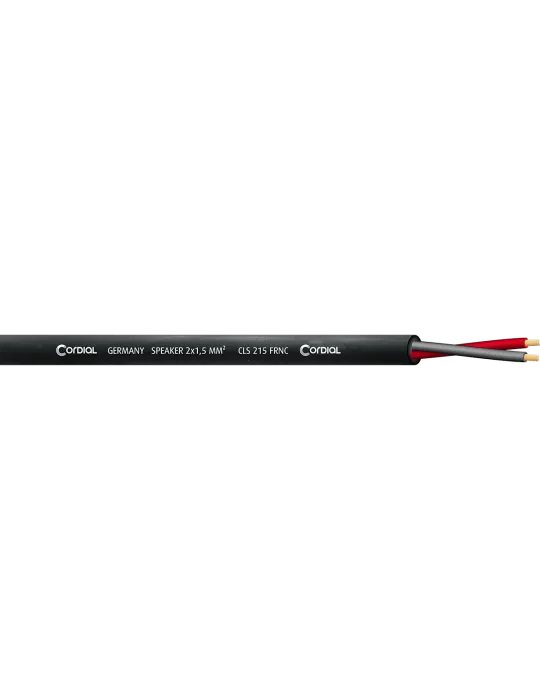 CORDIAL CLS215-BLACK100-FRNC | MusicGoodDeal