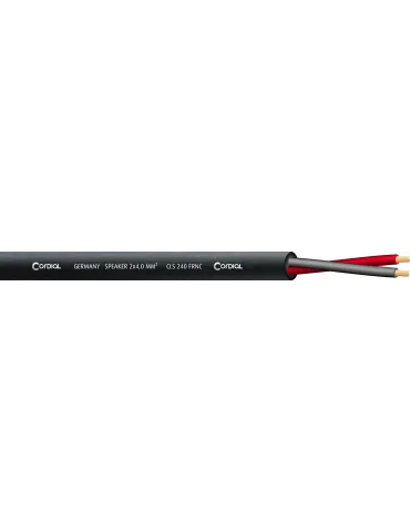 CORDIAL CLS240-BLACK100-FRNC | MusicGoodDeal