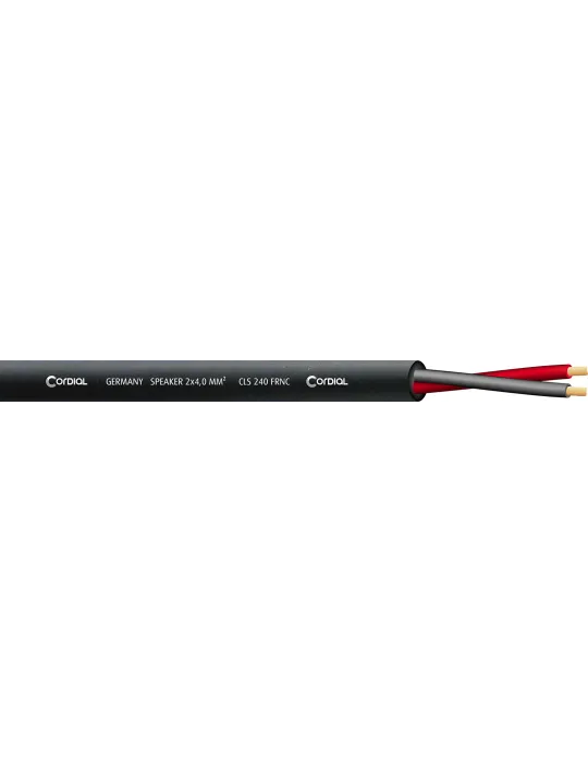 CORDIAL CLS240-BLACK100-FRNC | MusicGoodDeal