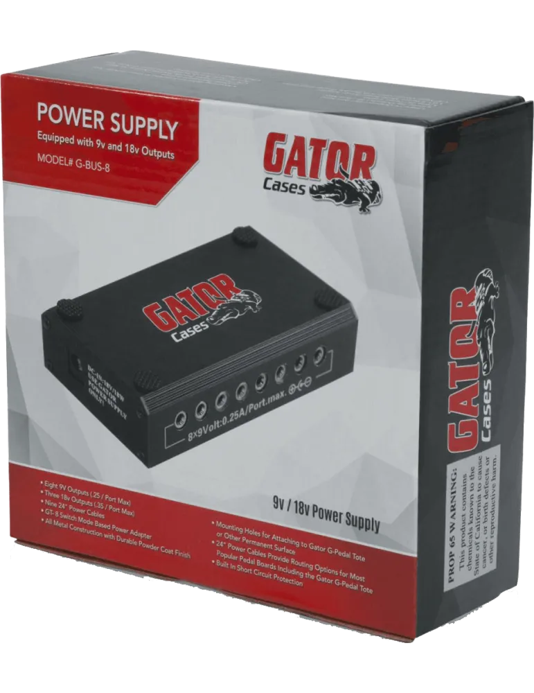 GATOR CASES G-BUS-8-CE | MusicGoodDeal