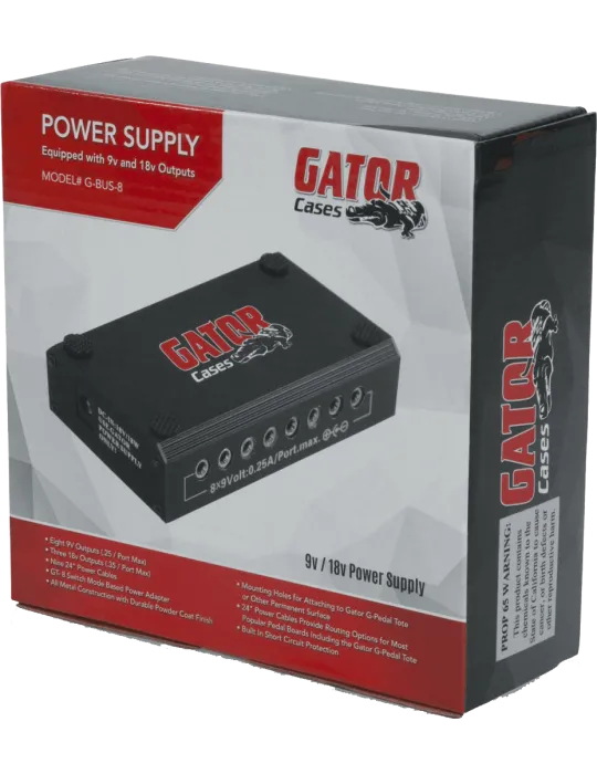 GATOR CASES G-BUS-8-CE | MusicGoodDeal