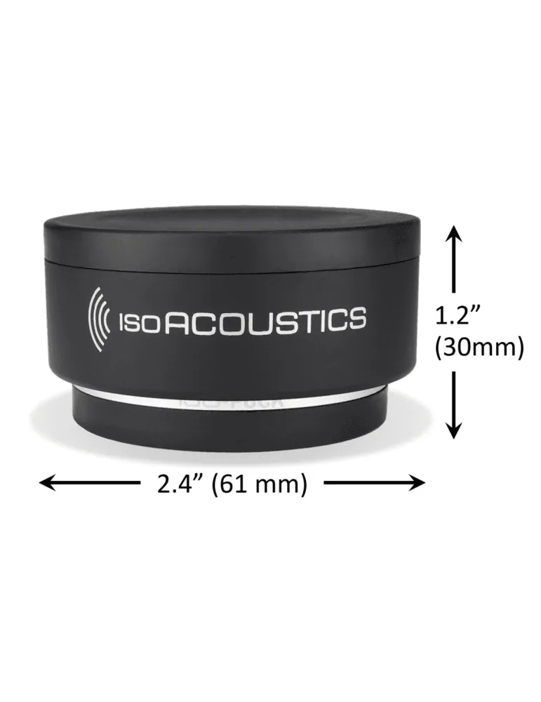  ISOACOUSTICS ISOPUCK Set of 2 isolation pads for speakers|MusicGoodDeal 