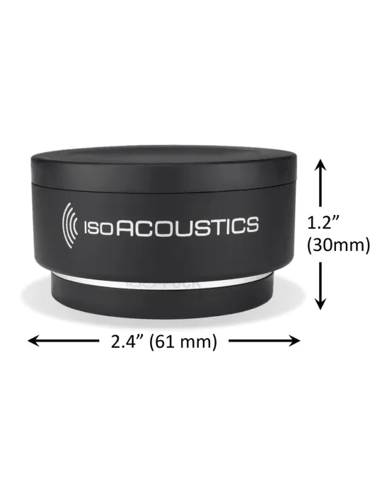  ISOACOUSTICS ISOPUCK Set of 2 isolation pads for speakers|MusicGoodDeal 