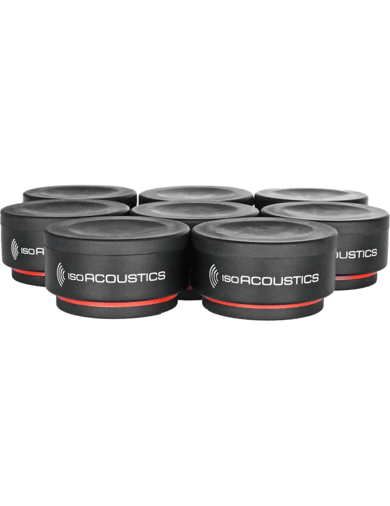  ISOACOUSTICS ISOPUCKMINI 8er-Set Lautsprecher-Isolationspads|MusicGoodDeal 