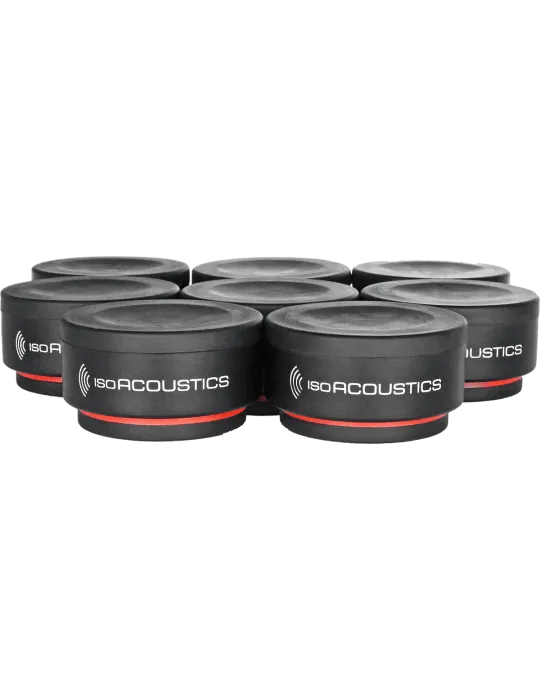  ISOACOUSTICS ISOPUCKMINI 8er-Set Lautsprecher-Isolationspads|MusicGoodDeal 
