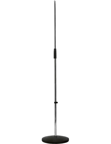  K&M 260-1C Estándar - Base redonda. Cromo|MusicGoodDeal 