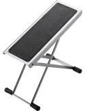  K&M 14670N Nickel footrest|MusicGoodDeal 