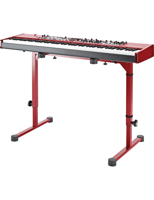  K&M 18810R Omega - Versión estándar en rojo rubí|MusicGoodDeal 