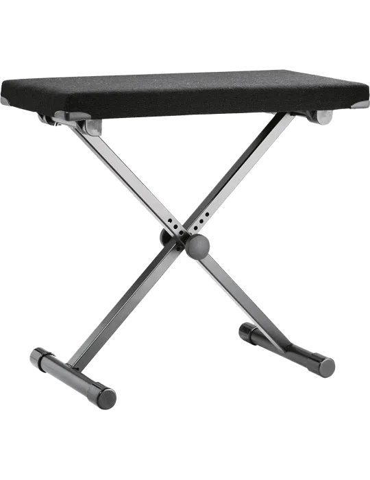  K&M 14076 Wide fabric seat|MusicGoodDeal 