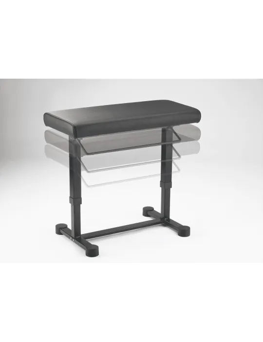  K&M 14080 Adjustable by springs. Leatherette|MusicGoodDeal 