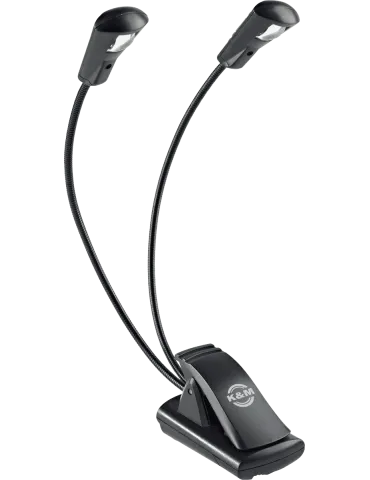  K&M 12243 2 arm Led desk lamp|MusicGoodDeal 