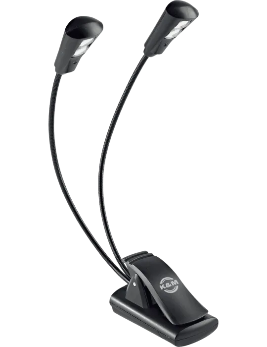  K&M 12244 Desk lamp 2 arms 2 Leds|MusicGoodDeal 