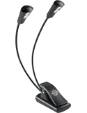  K&M 12244 Desk lamp 2 arms 2 Leds|MusicGoodDeal 