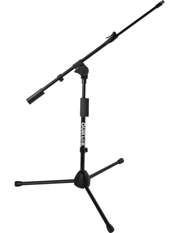  QUIKLOK A306BK 300 Microlite "In-Sync" - Pie de micrófono corto, brazo telescópico, base de trípode|MusicGoodDeal 