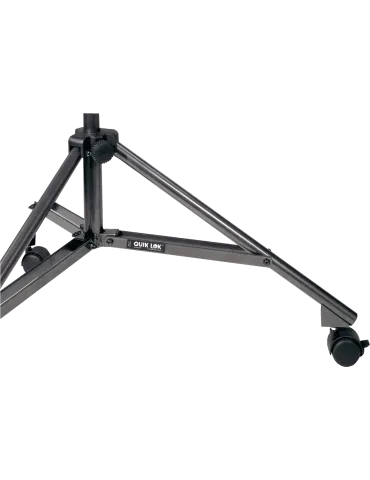 QUIKLOK A50 Pie de micrófono de estudio con ruedas|MusicGoodDeal  2