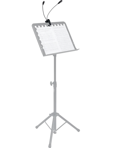  RTX LP2L 2 lamps on flexible hoses to clip on (4 led)|MusicGoodDeal  2