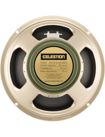  CELESTION G12M-GREENB-8 Clásico - 31cm 25W 8 Ω|MusicGoodDeal 