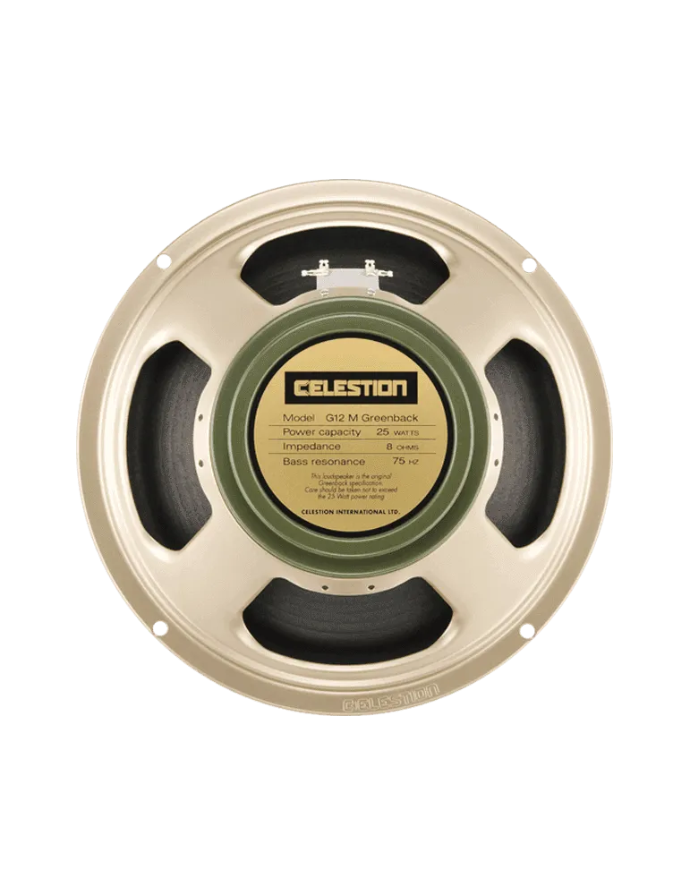  CELESTION G12M-GREENB-8 Classic - 31cm 25W 8 Ω|MusicGoodDeal 