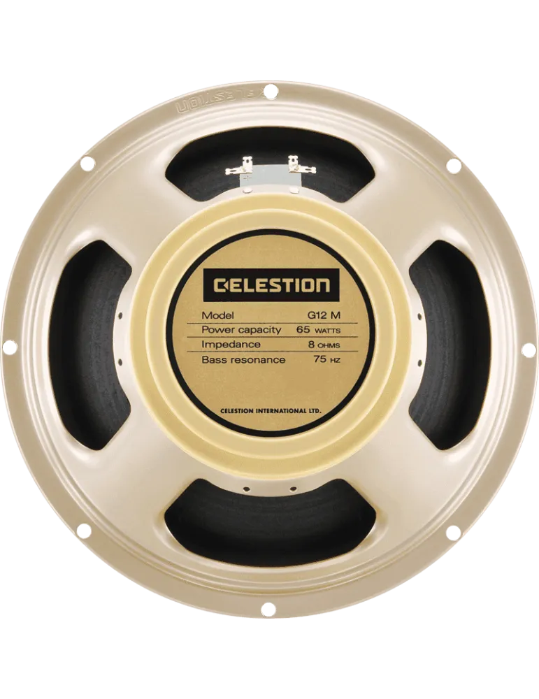  CELESTION G12M-65CREAM-8 Classic - 31cm 65W 8 Ω|MusicGoodDeal 