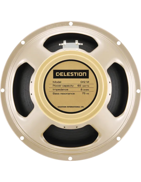  CELESTION G12M-65CREAM-8 Classic - 31cm 65W 8 Ω|MusicGoodDeal 