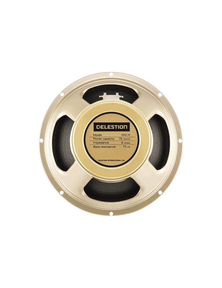  CELESTION G12H-75CREAM-8 Clásico - 31cm 75W 8 Ω|MusicGoodDeal 