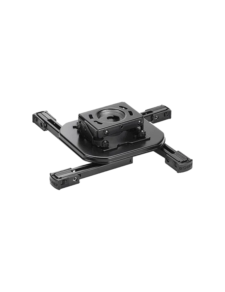 CHIEF RSAU-B Mounting plates - Compact Black|MusicGoodDeal 
