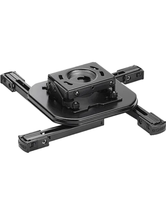  CHIEF RSAU-B Mounting plates - Compact Black|MusicGoodDeal 