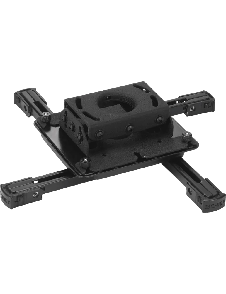  CHIEF RPAU-B Mounting plates - Black|MusicGoodDeal 
