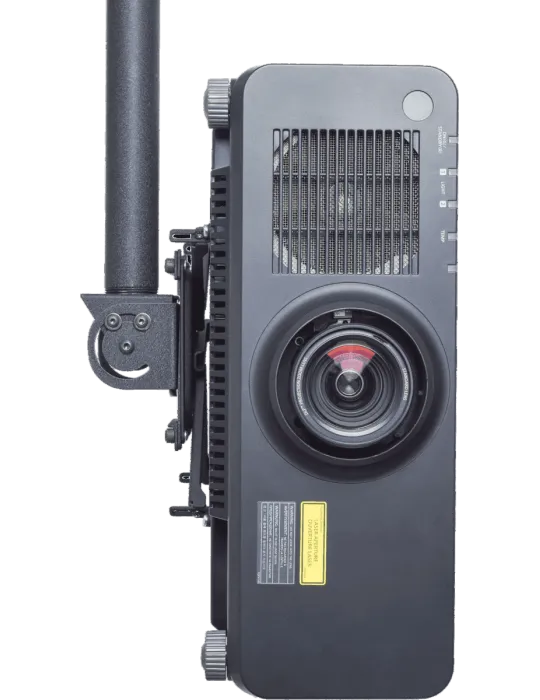 CHIEF VPAU-B Mounting plates - Black portrait orientation|MusicGoodDeal 