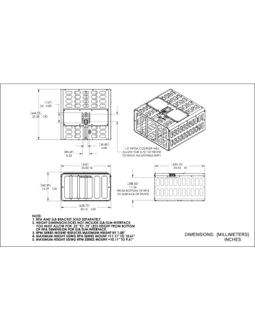  CHIEF PG3A-W Zubehör - Schutzkäfig für extra große Projektoren|MusicGoodDeal  2