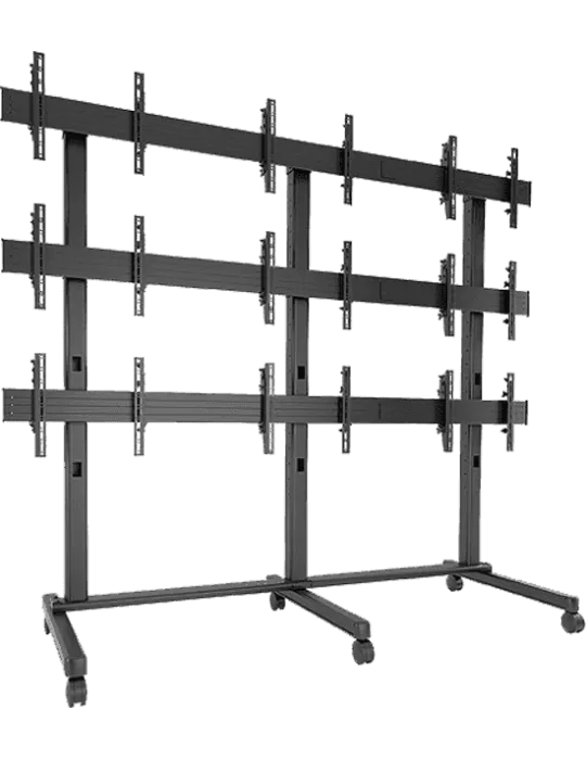  CHIEF LVM3X3U-B Cart - Chariot Mur d'Ecrans 3x3|MusicGoodDeal 