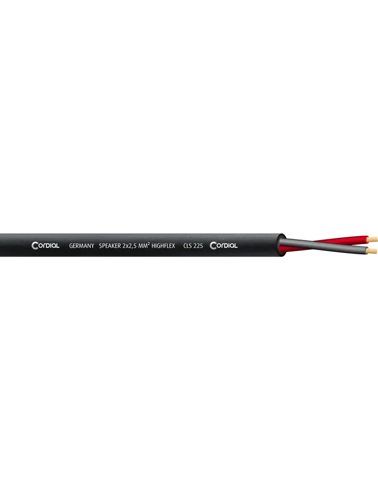 CORDIAL CLS225-BLACK500 | MusicGoodDeal
