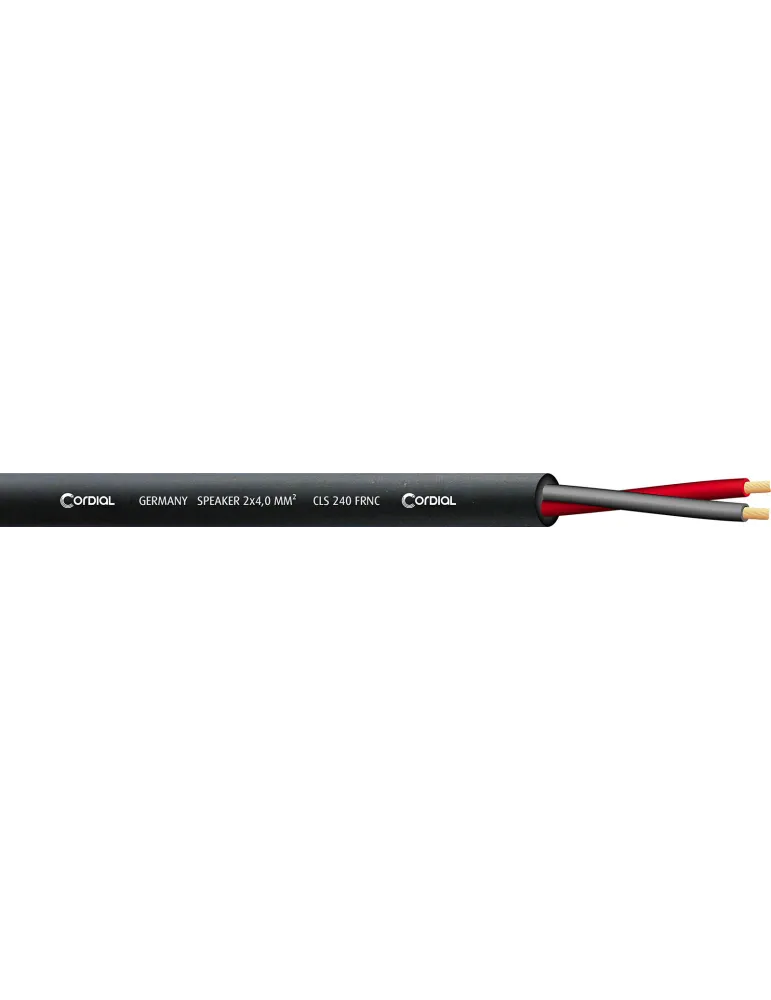 CORDIAL CLS240-BLACK100-FRNC | MusicGoodDeal