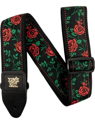Ernie Ball 5318 Sangle Jacquard Spanish Rose